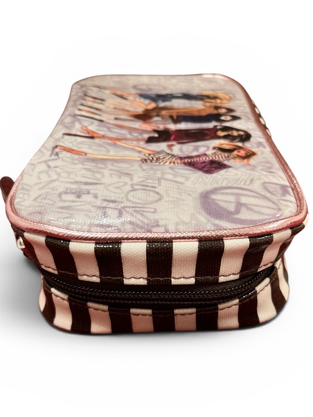 Henri Bendel RARE Graffiti Models Jewelry Travel Case NWOT - Picture 5 of 11